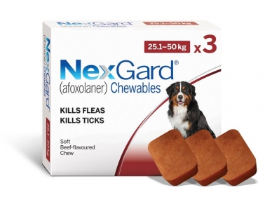 Nexgard (Нексгард) - таблетки для собак от блох и клещей