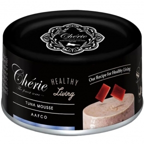 Cherie Healthy Living Tuna Mousse влажный корм мусс из тунца для кошек 80 гр