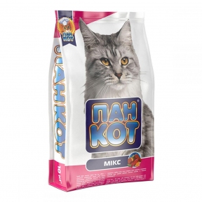 Пан-кіт мікс сухий корм для кішок 10 кг