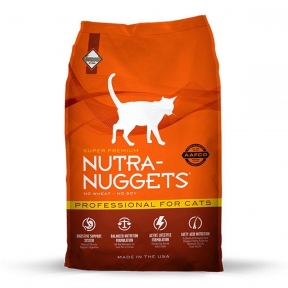 Nutra Nuggets Professional (оранжевая) сухой корм для котят и кошек