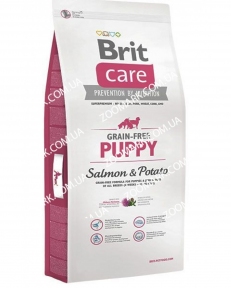 Brit Care GF Puppy для цуценят з Лососем і картоплею