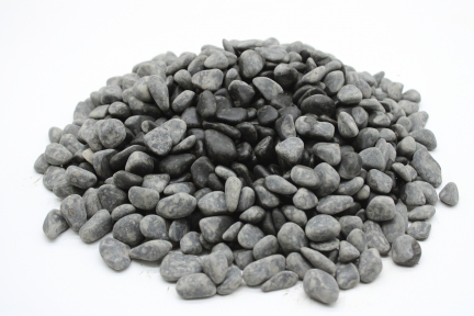 Грунт аквариумный галька чёрная неро 10-30 мм, 10 кг