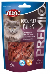 Premio Duck Filet Bites — кусочки филе утки для кошек, Трикси 42716