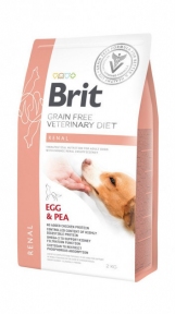 Brit Dog Renal 2кг VetDiets сухий корм для собак при нирковій недостатності