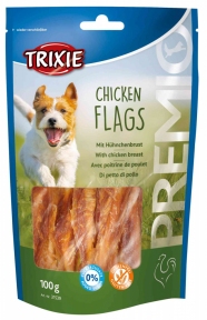 Premio Chicken Flags — лакомство для собак палочки с курицей, Трикси 31539
