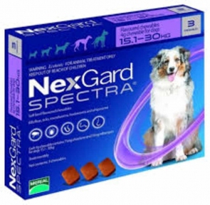 Nexgard Spectra (Нексгард Спектра) - таблетки для собак от блох и клещей