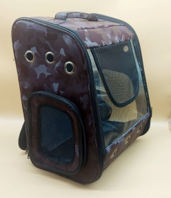 Рюкзак квадрат камуфляж коричневий 44х36х25 см