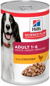 Hill's SP Adult Dog консерва для взрослых собак с курицей 370 г