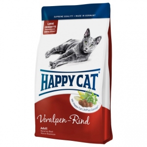 Happy cat корм Сюпрім для котов Адалт говядина