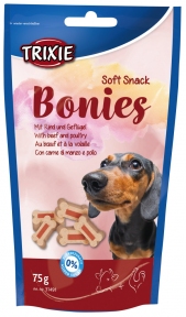Bonies-м'які ласощі для собак з яловичиною і куркою, Тріксі 31491