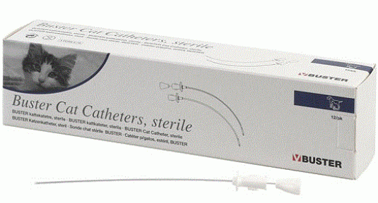 Kruuse катетер стерильный для кошек 1,0*130 мм со стилетом