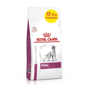 АКЦИЯ Royal Canin Gastro Intestinal диетический сухой корм для лечения почечной недостаточности у собак 12+2 кг