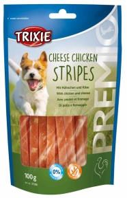 Premio Chicken Cheese Stripes-ласощі для собак з куркою і сиром, Тріксі 31586