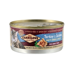 Carnilove Turkey Salmon вологий корм з індичкою та лососем для дорослих кішок 100 г