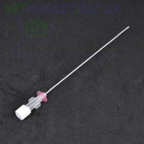 Катетер для котов уретральный атравмат. со стилетом 0,8*130 мм.