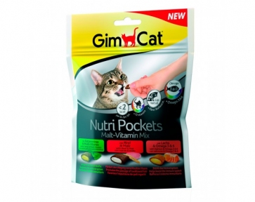 Gimcat Nutri Pockets Мультивітамін мікс 150г