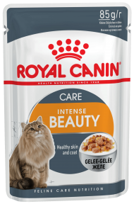 Royal Canin Intense Beauty jelly (Роял Канин Интенс Бьюти в желе) для поддержания красоты шерсти кошек в желе 85 г
