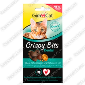 Gimcat Crispy Bits Dental мясные шарики для зубов 40г