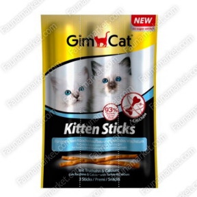 Gimpet Sticks ласі палички для кошенят з індичкою і кальцієм 9г