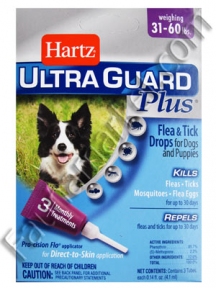 Ultra Guard Plus капли для собак 4 в 1 Hartz