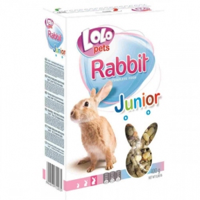 Корм для молодых кроликов юниор Lolo Pets 300г