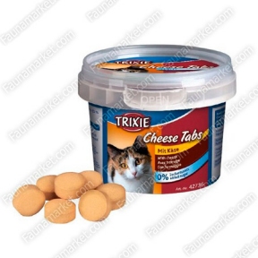 Cheese Tabs Витамины для кошек банка пластик 75г, Трикси 42736