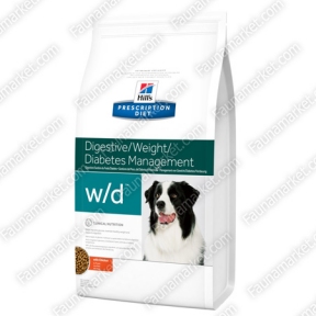 Hills PD Canine W / D для підтримки ідеальної ваги собак 1,5 кг