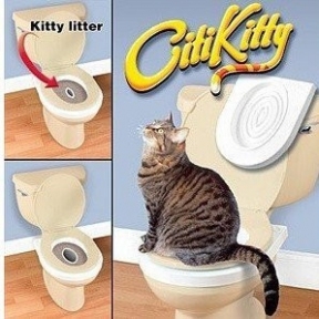 Vo-Toys Накладка на унитаз для приручения к туалету кота