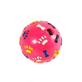 Мяч с лапкой для собак 6см