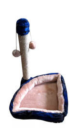 Когтеточка Феліта джутова основа зі стовпом 62 см