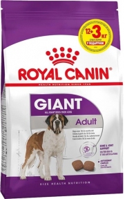 АКЦИЯ Royal Canin SHN GIANT ADULT сухой корм для собак 12 кг + 3 кг