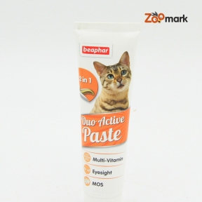 Дуо Актив (Duo-Active Paste Beaphar) — Мультивитаминная паста для кошек 100 г