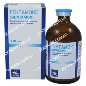 Гентамокс-антибактеріальний препарат 100 мл