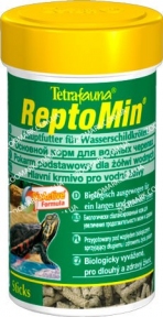 Tetra Reptomin 100мл, корм для черепах