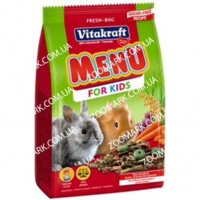Корм для крольчат Menu KIDS, Vitacraft 500 г