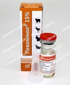 Левомиколь-15 — антимикробного действия 10 мл