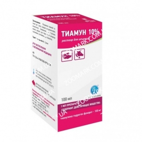 Тиамун 10% — антибактериальный препарат