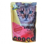 Miaomi консервы для котов с тунцом 85г Пауч 5шт 74201