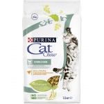 CAT CHOW  Sterilized сухой корм для стерильных кошек и кастрированных котов 1,5 кг Акция-20%