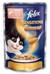 Felix (Феликс) консервы для кошек лосось с креветками в соусе
