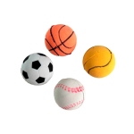 Набор игрушек для собак 4 спортивных мяча