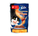 Felix (Феликс) консервы для кошек говядина с томатом в соусе