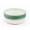 Миска керамічна у гумовому чохлі зелена, 350 мл