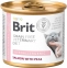 Brit VetDiets Вологий корм консервований для кішок з харчовою алергією та непереносимістю з лососем та горохом 200 г