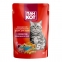 Пан-кот консервы для кошек говядина в соусе 100г ПАУЧ
