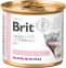 Brit VetDiets Влажный корм консервированный для кошек с пищевой аллергией и непереносимостью с лососем и горохом 200 г 9825