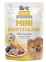 Brit Care Mini pouch Без зерновой влажный корм для собак миниатюрных пород кролик и лосось в соусе, 85 г