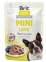 Brit Care Mini pouch Без зерновой влажный корм для собак миниатюрных пород филе ягненка в соусе, 85 г