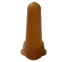 Соска латекс Конусна на пляшку коричнева