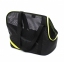 Сумка Крос чорна (салатова смуга)